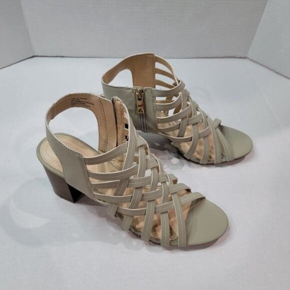 Liz Claiborne Teagan Block Heeled Sandals Size 11 - Picture 2 of 12